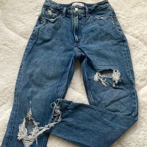 Abercrombie Curve Love Mom Jean